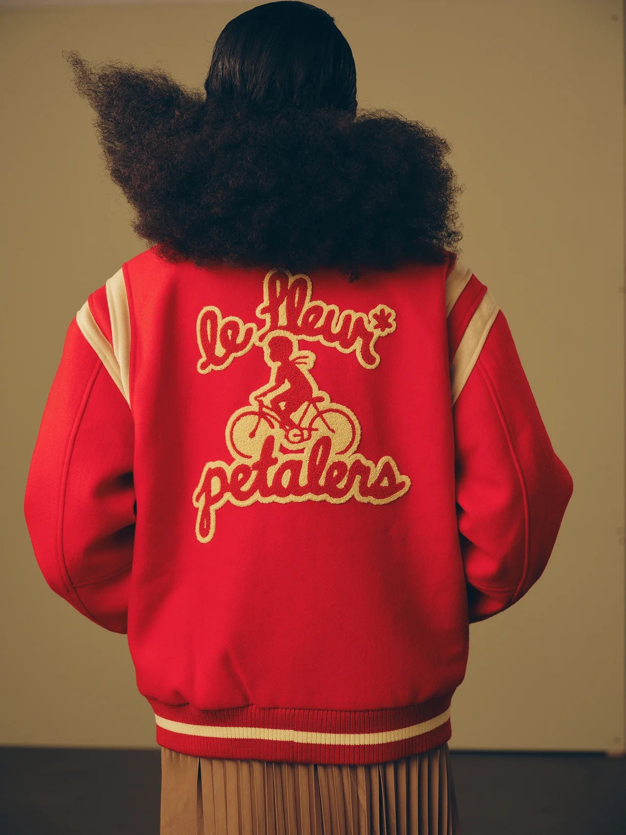 Chaqueta universitaria Petalers roja-Tyler, The Creator's GOLF le FLEUR*