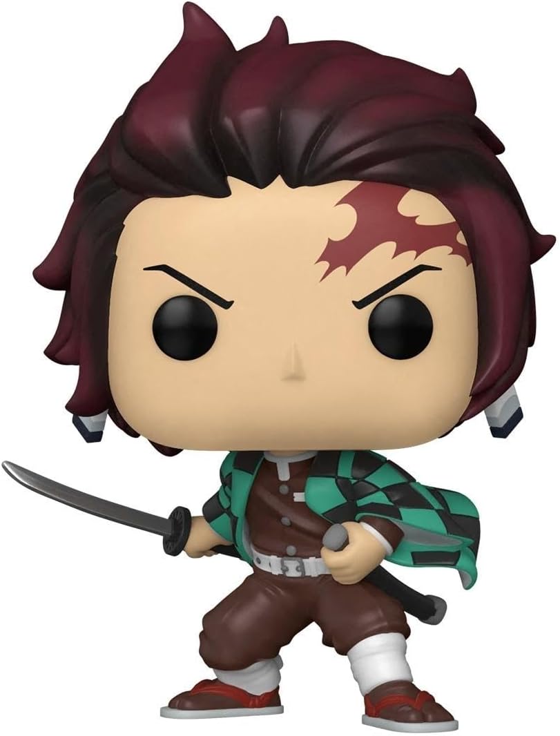 Funko Animación POP: Demon Slayer - Tanjiro Kamado, Multicolor