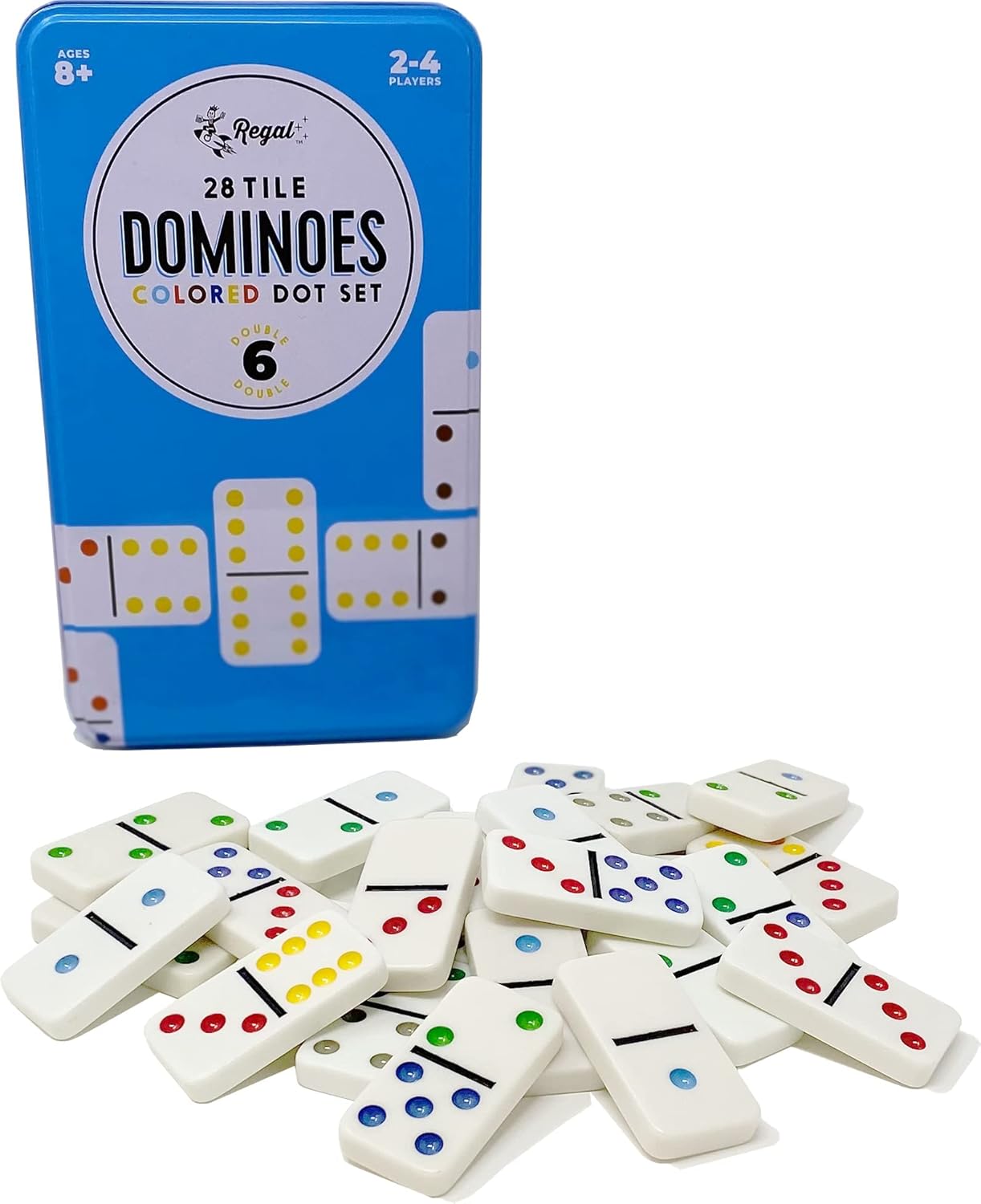Juego de dominó doble de 6