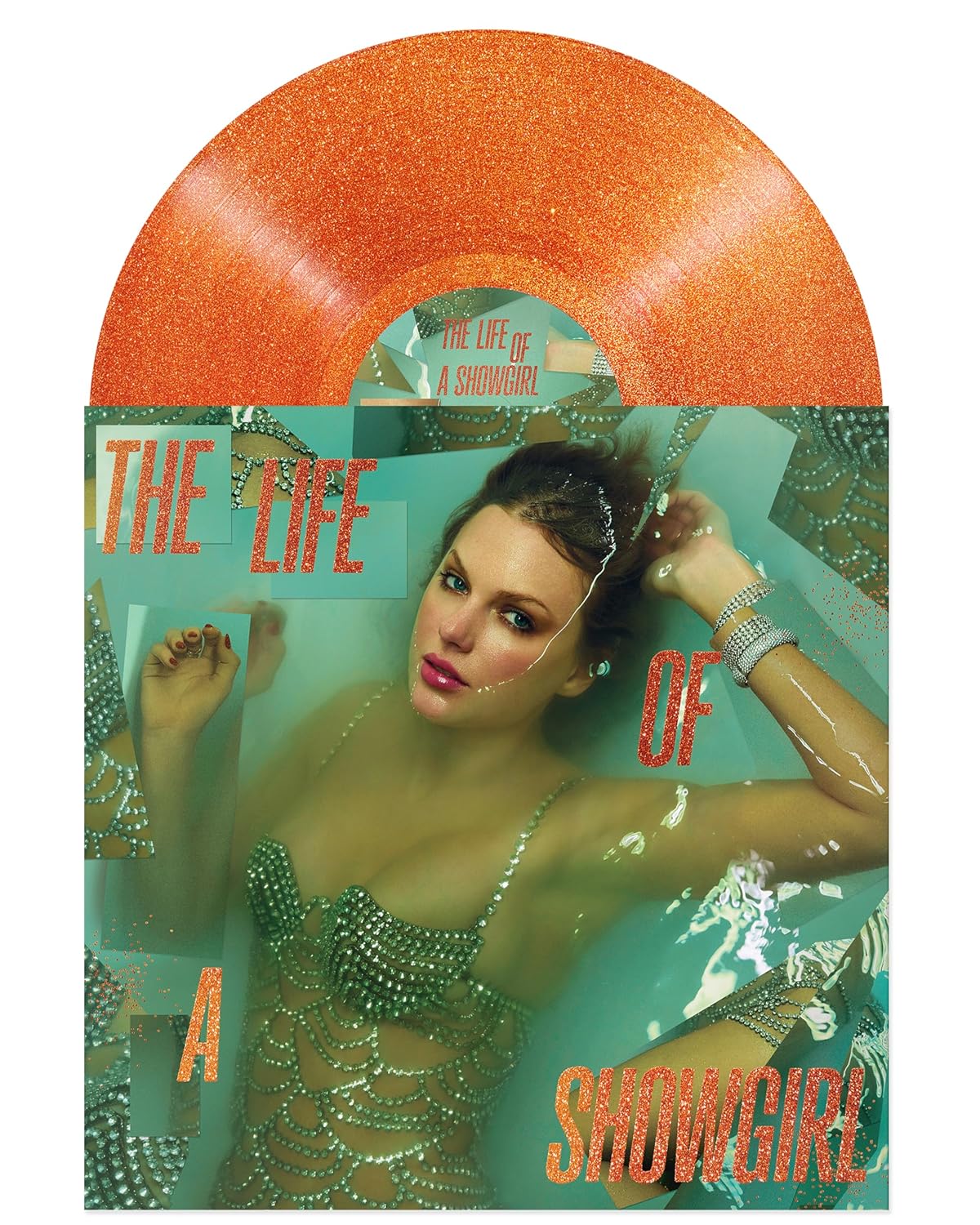 The Life of a Showgirl [Sweat & Vanilla Perfume Orange Glitter Vinyl]