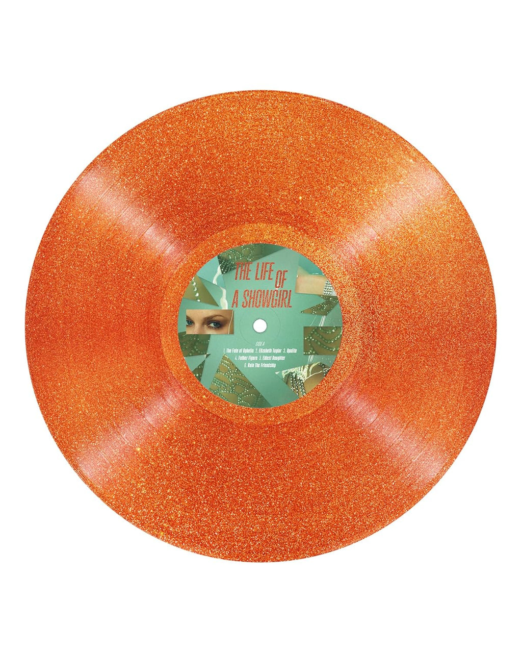 The Life of a Showgirl [Sweat & Vanilla Perfume Orange Glitter Vinyl]