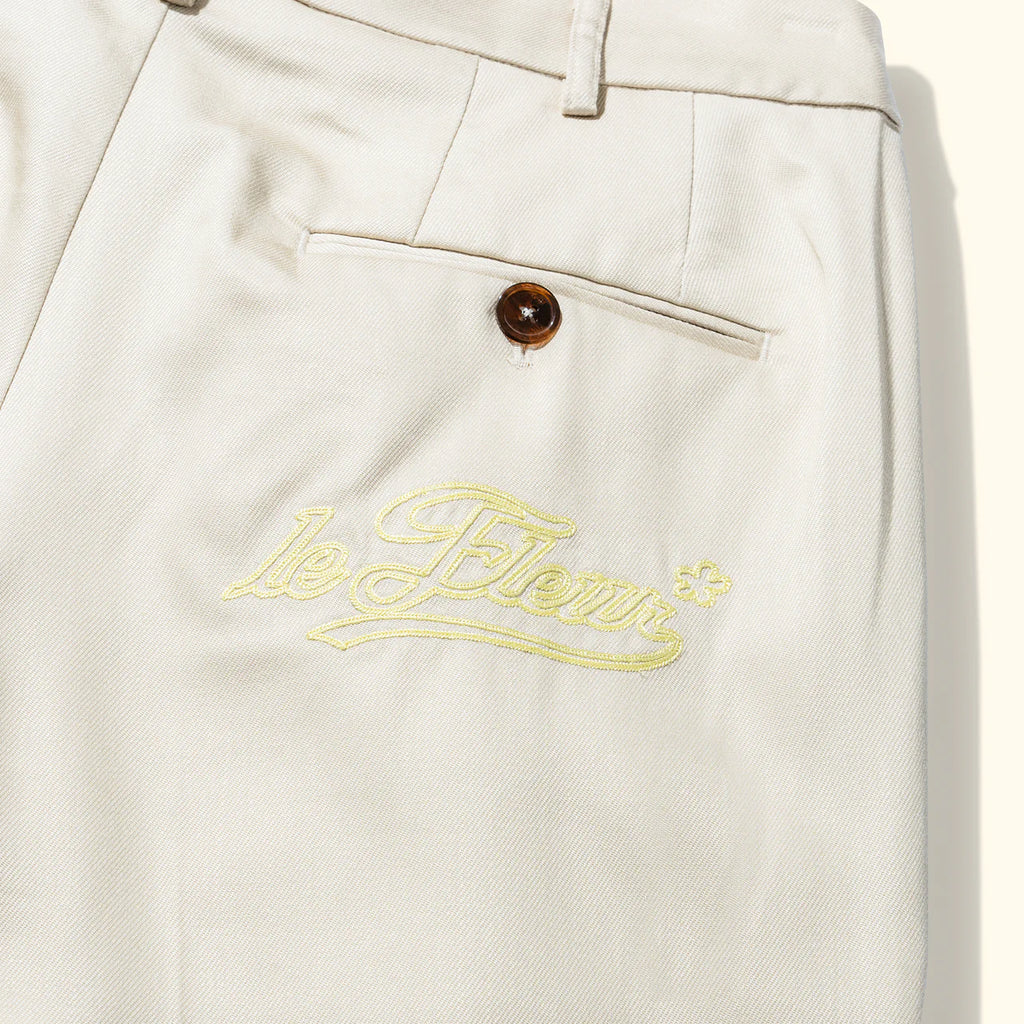 Pantalones de punto de cadena crema-Tyler, The Creator's GOLF le FLEUR*