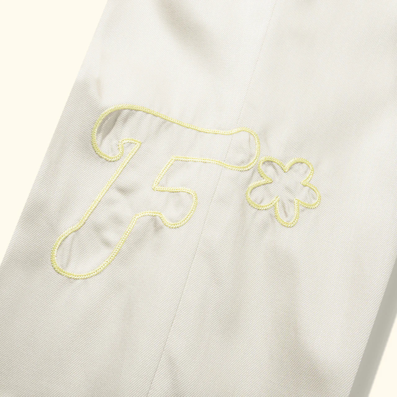 Pantalones de punto de cadena crema-Tyler, The Creator's GOLF le FLEUR*