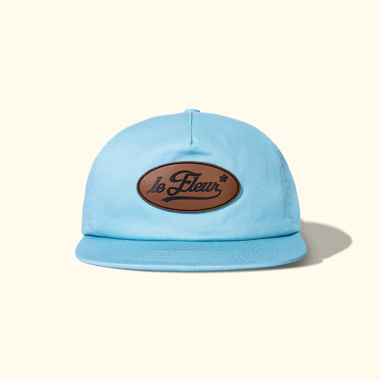 Gorra de 5 paneles con parche de cuero azul-Tyler, The Creator's GOLF le FLEUR*