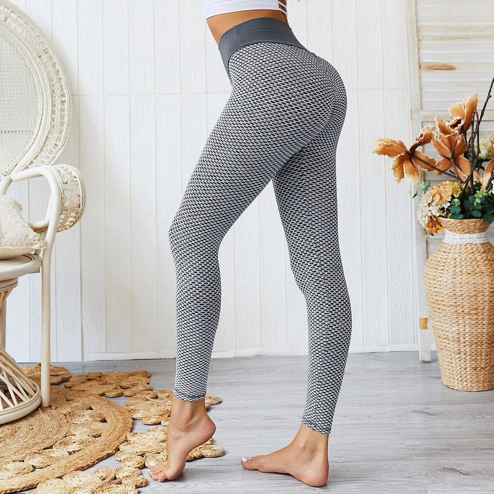 Leggings Push Up Mujer Alta Cintura - Sin Costuras para Fitness y Yoga