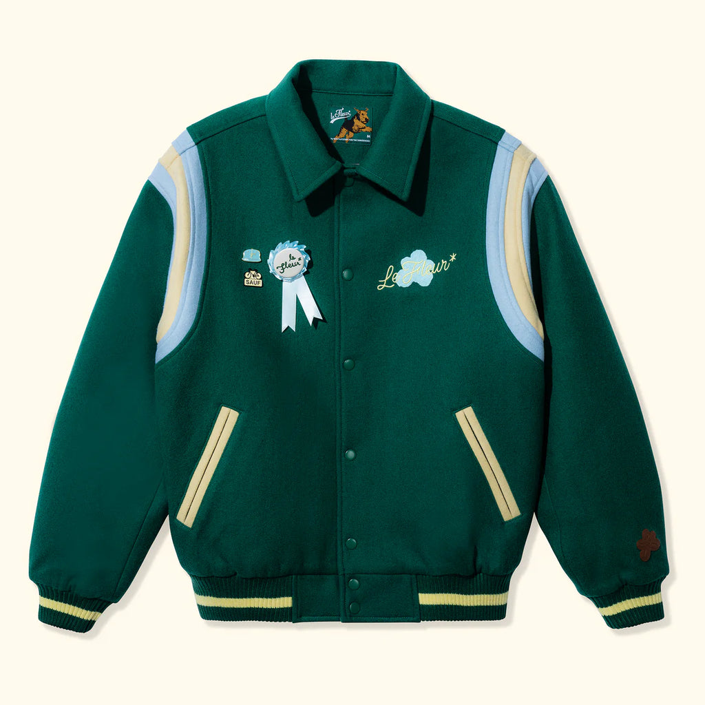 Chaqueta universitaria Petalers verde-Tyler, The Creator's GOLF le FLEUR*