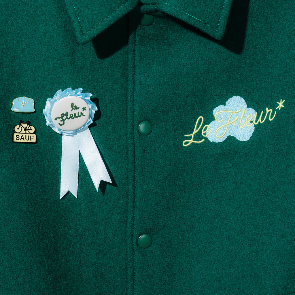 Chaqueta universitaria Petalers verde-Tyler, The Creator's GOLF le FLEUR*