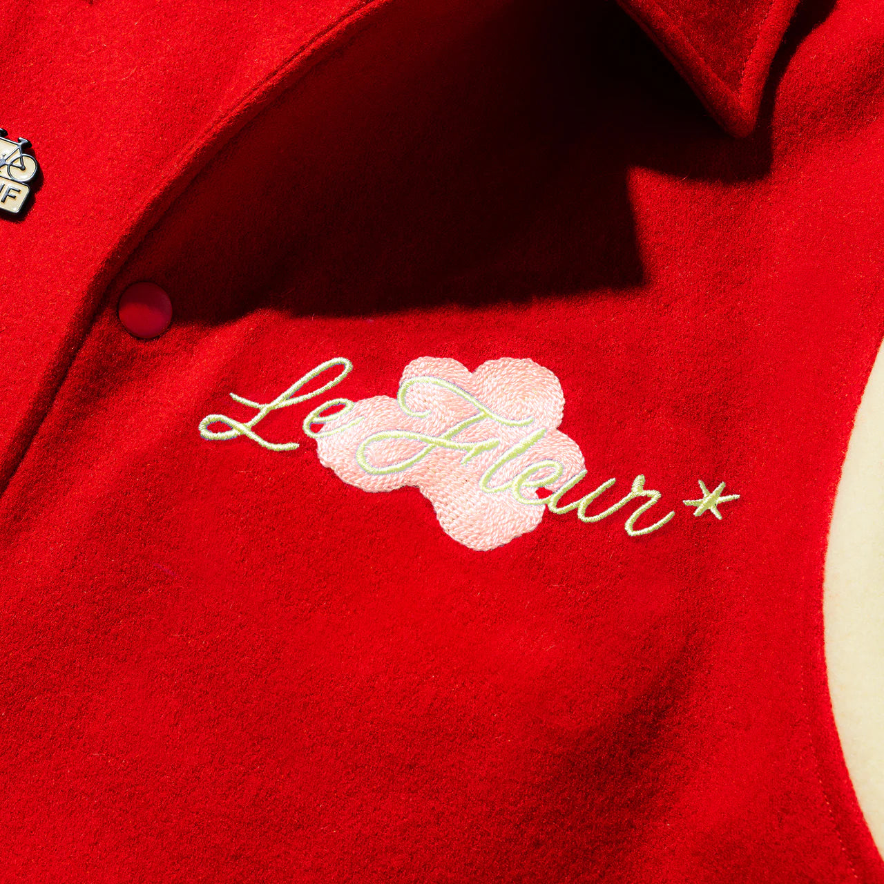 Chaqueta universitaria Petalers roja-Tyler, The Creator's GOLF le FLEUR*