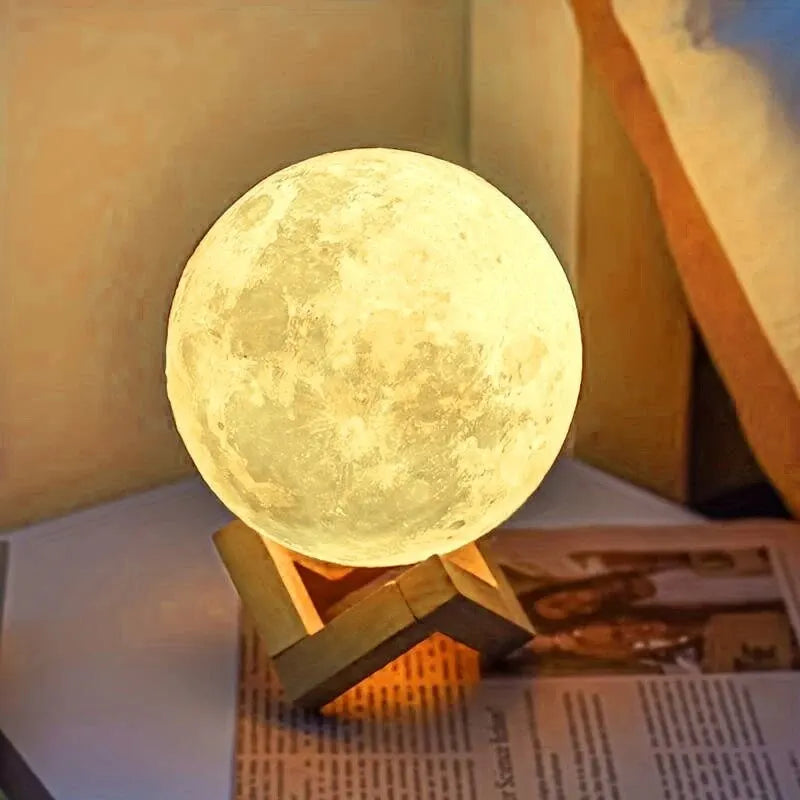 Luz LED Luna DIY - Lámpara Galáctica, Decoración y Regalo Ideal
