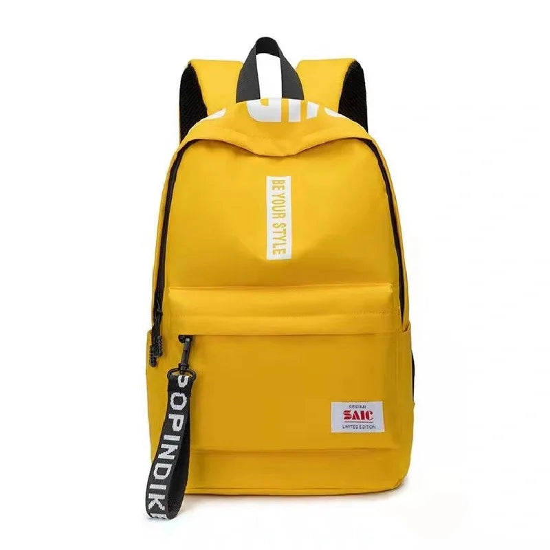 Mochila Unisex para Estudiantes - Gran Capacidad y Estilo Coreano