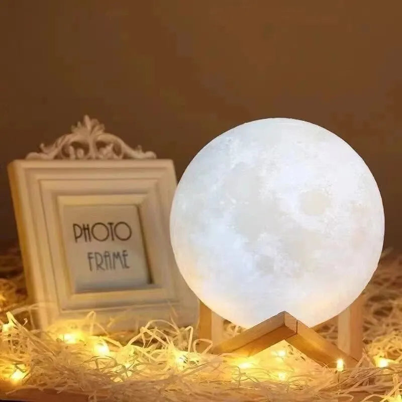Luz LED Luna DIY - Lámpara Galáctica, Decoración y Regalo Ideal