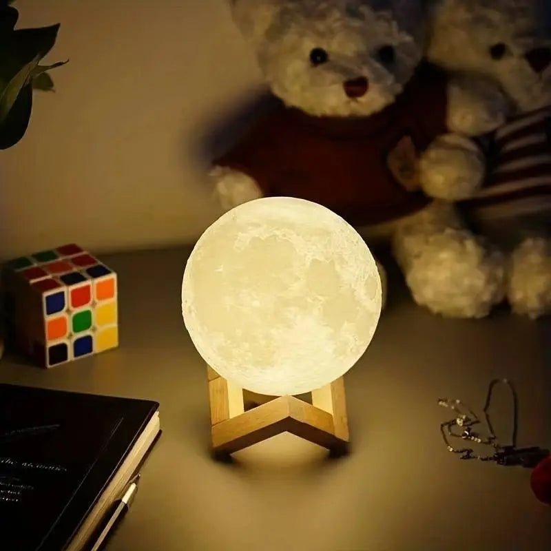 Luz LED Luna DIY - Lámpara Galáctica, Decoración y Regalo Ideal