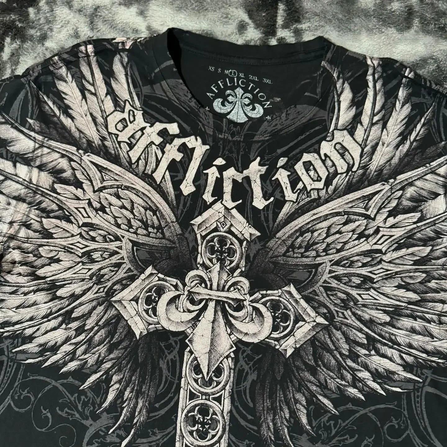 Camiseta Y2K de Algodón Oversized para Mujer - Estilo Punk Hip Hop Vintage