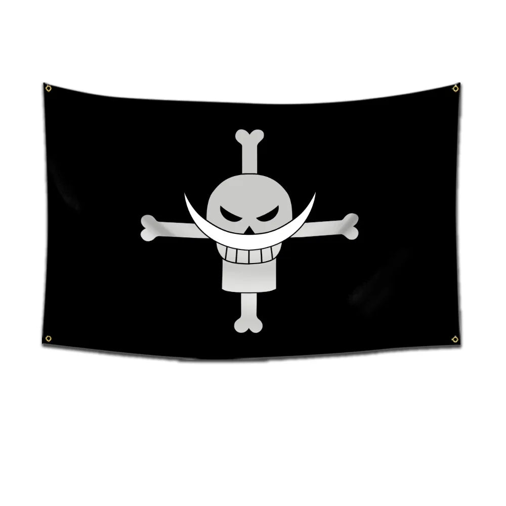 Bandai One Piece Bandera Pirata Luffy - Decoración de Pared 60x90cm