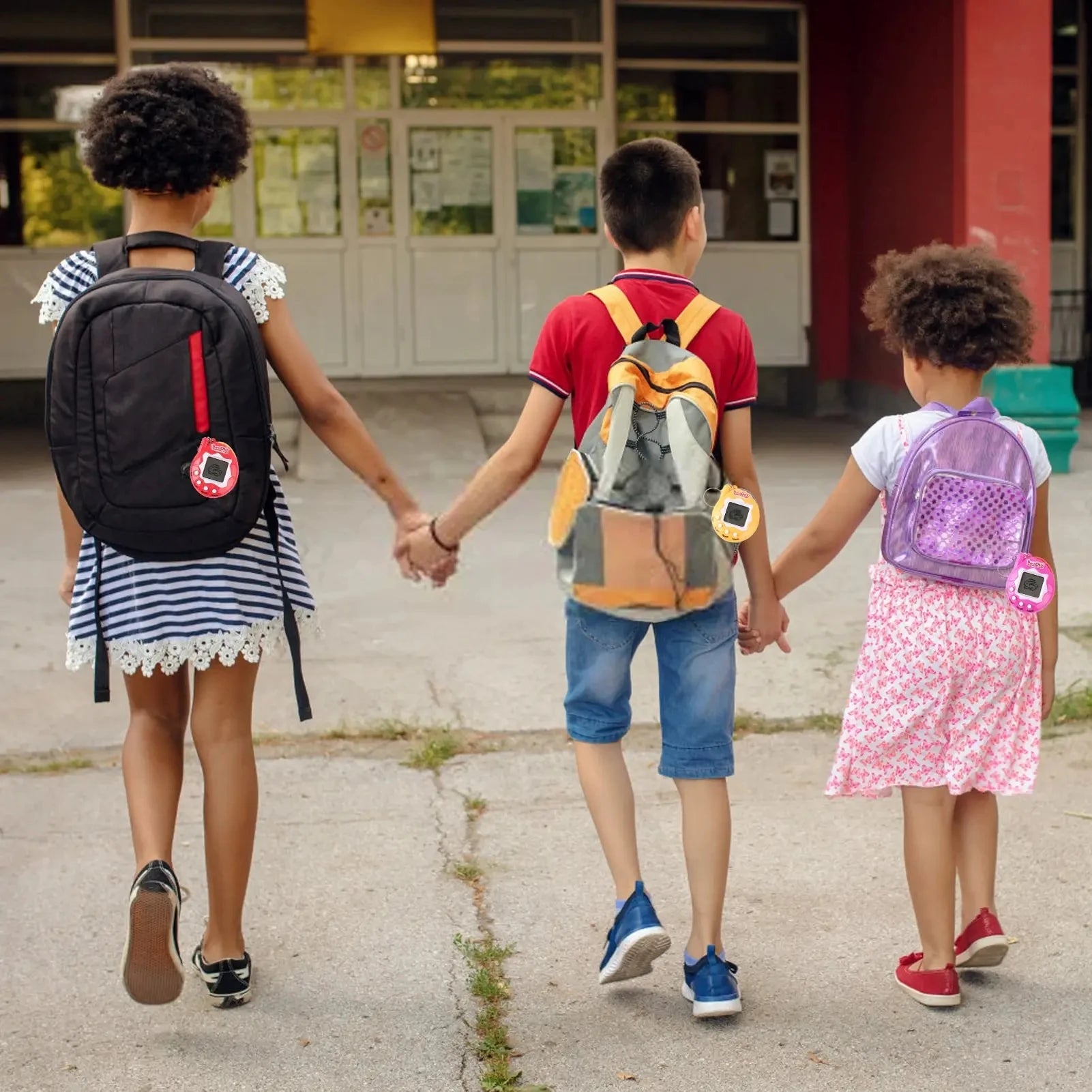 Juguete Electrónico 168 Mascotas Virtuales - Diversión Nostálgica Transparente