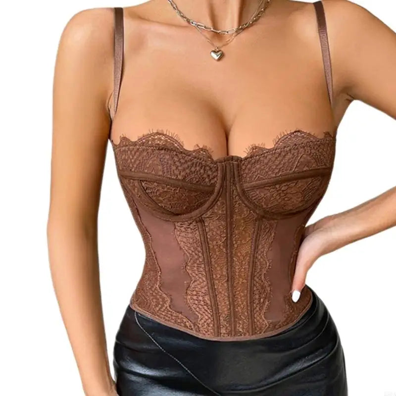 Sostenedor Bustier E56A para Mujer - Top Contorneador Ajustable y Cómodo